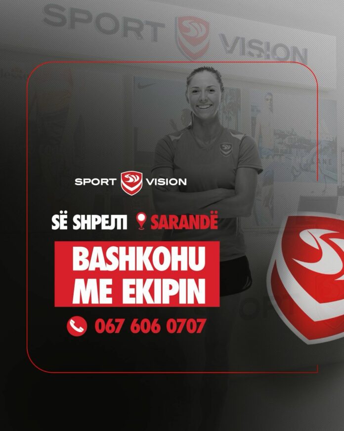 SPORT VISION ALBANIA kërkon të punësojë Shitëse në dyqanin e ri në Sarandë