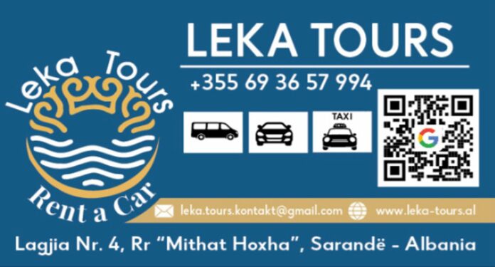 LEKA TOURS kërkon Guidë Turistike dhe Shofer