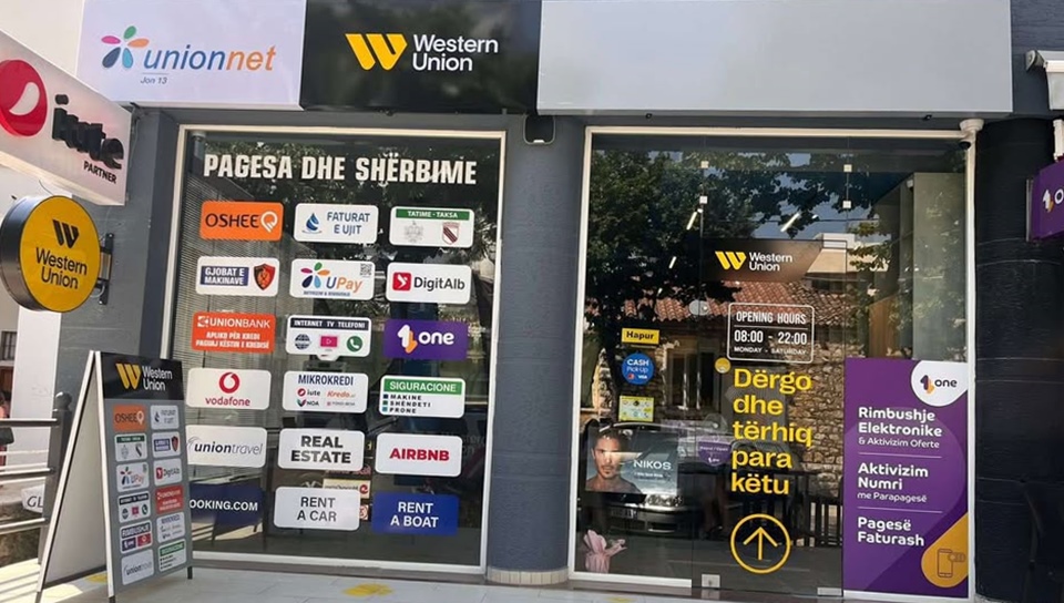 Zyra Western Union Sarandë kërkon Korier për të shpërndarë pakot