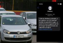 โJeni gjobitur me 500 lekรซ…โ/ Kujdes! Ky mesazh รซshtรซ mashtrim: Mos e klikoni linkun Jeni gjobitur me 500 lekรซ...โ Kujdes! Ky mesazh รซshtรซ mashtrim Mos e klikoni linkun