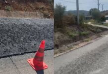 Delvinë: Banorët denoncojnë cilësinë e punimeve në asfaltimin e rrugës – VIDEO Delvinë: Banorët denoncojnë cilësinë e punimeve në asfaltimin e rrugës Delvinë – Shijan