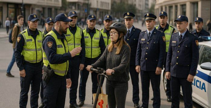 Qeveria nis aksionin e ri për ndalimin e monopatinave elektrike, Policia fillon kontrollet në rrugë Qeveria nis aksionin e ri për ndalimin e monopatinave elektrike, Policia fillon kontrollet në rrugë