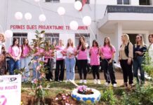 Nderim për Mësuesen Nila në kuadër të Tetorit Rozë – VIDEO