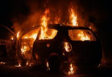 E prangosën dhe i vunë flakën, shqiptari në Greqi gjendet i djegur në sediljen e pasme të makinës E prangosën dhe i vunë flakën, shqiptari në Greqi gjendet i djegur në sediljen e pasme të makinës