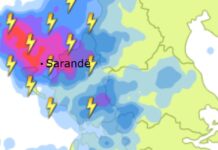 Saranda pritet të përfshihet nga reshje të dendura dhe stuhi nga mbrëmja e sotme deri të enjten Saranda pritet të përfshihet nga reshje