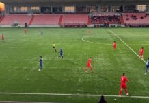 Partizani B dhe Butrinti ndahen në barazim pa gola në “Arena e Demave” Partizani B dhe Butrinti ndahen në barazim pa gola në “Arena e Demave”