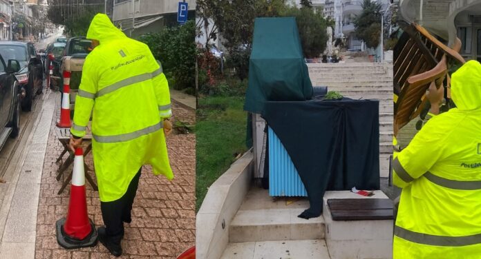 Policia Bashkiake nis aksionin për heqjen e koneve