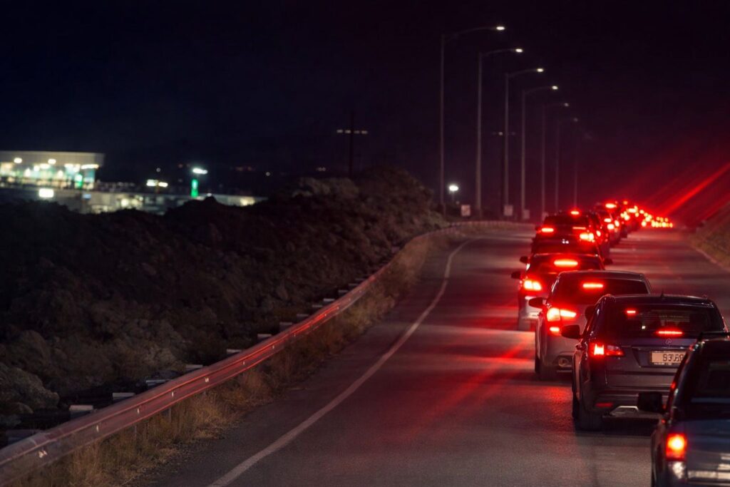 Radhë të gjata automjetesh në doganën greke të Mavromat
