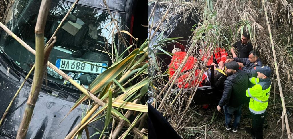 Aksident në aksin Vrion–Krane, automjeti përmbyset në kolektor te kthesa e Finiqit

Një aksident rrugor është shënuar ditën e sotme në segmentin Vrion – Krane, konkretisht në kthesën e Finiqit, ku një automjet ka dalë nga rruga dhe është përmbysur në kolektorin buzë aksit rrugor.