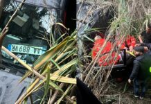 Aksident në aksin Vrion–Krane, automjeti përmbyset në kolektor te kthesa e Finiqit Aksident në aksin Vrion–Krane, automjeti përmbyset në kolektor te kthesa e Finiqit Një aksident rrugor është shënuar ditën e sotme në segmentin Vrion – Krane, konkretisht në kthesën e Finiqit, ku një automjet ka dalë nga rruga dhe është përmbysur në kolektorin buzë aksit rrugor.