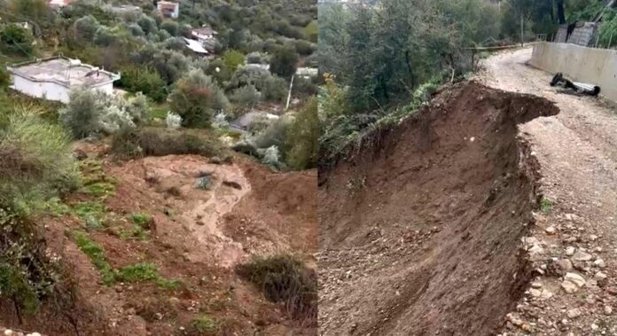 vllahat delvine Rruga e shembur në Vllahat Rruga e shembur në Vllahat – një lagje mbetet e izoluar pas rrëshqitjes së tokës Një situatë e rëndë është regjistruar në fshatin Vllahat, ku një pjesë e rrugës së fshatit është shembur plotësisht pas reshjeve të shumta dhe rrëshqitjes së tokës. Nga pamjet e siguruara nga banorët, shihet një krater i madh i hapur në trupin e rrugës, duke e bërë të pamundur qarkullimin në këtë segment.