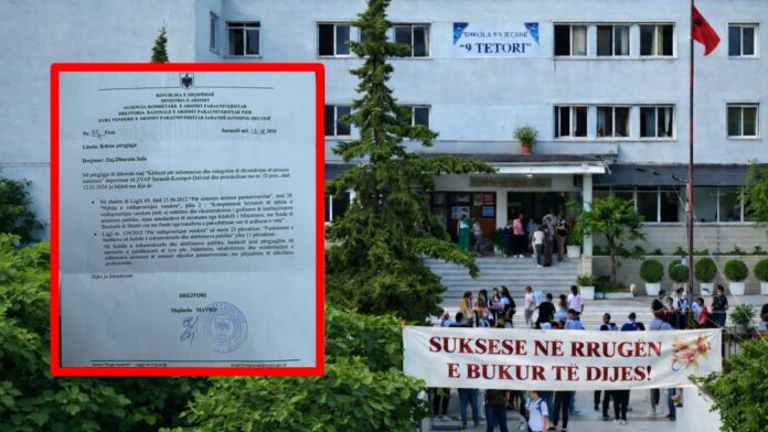 Kur ligji përdoret si justifikim dhe fëmijët harrohen: rasti i shkollës “9 Tetori” në Sarandë Në Sarandë, një vendim që prek drejtpërdrejt fëmijët është marrë në heshtje, është zbatuar pa konsultim dhe është justifikuar më pas me nene ligji. Bëhet fjalë për zhvendosjen e nxënësve të shkollës “9 Tetori” në mes të vitit shkollor, për t’i hapur rrugë rikonstruksionit të godinës – një proces i nevojshëm, por i menaxhuar në mënyrën më të gabuar të mundshme.