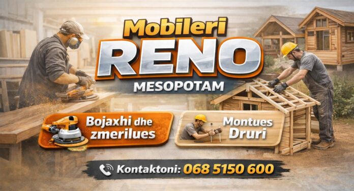 Mobileri RENO në Mesopotam kërkon Bojaxhi & zmerilues dhe Montues skeletesh