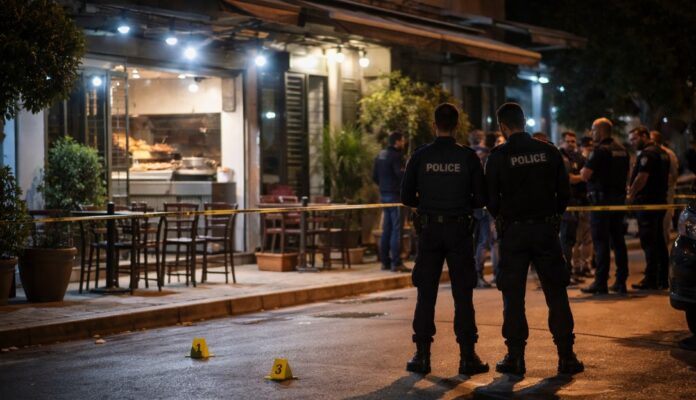 Sulm me armë zjarri nga persona të maskuar Sulm me armë zjarri nga persona të maskuar, plagosen një biznesmen dhe djali i tij Një atentat me armë zjarri është regjistruar në orët e para të mëngjesit në Athinë, ku kanë mbetur të plagosur pronari shqiptar i një restoranti dhe djali i tij. Autorët, tre persona të maskuar, janë larguar menjëherë nga vendngjarja me automjet dhe vijojnë të jenë në kërkim.