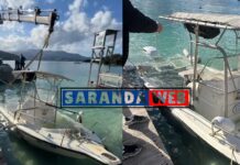 Mbytet një varkë turistike në Ksamil, shkak dyshohet konkurenca – VIDEO Mbytet gjatë natës një varkë turistike në Ksamil, shkak dyshohet konkurenca