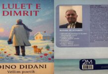 Dino Didani publikon vëllimin poetik “Lulet e Dimrit” Dino Didani publikon vëllimin poetik “Lulet e Dimrit”