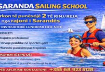 Saranda Sailing School kërkon 2 të rinj/reja për instruktorë lundrimi dhe noti