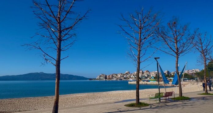 Gjatë mbledhjes së Këshillit Bashkiak Sarandë në Dhjetor 2025 këshilltari Përparim Ahmeti ngriti shqetësimi për tharjen e pishave në Shëtitoren e qytetit. Kryetari i Bashkisë, Oltion Çaçi, deklaroi se bashkia kishte kontaktuar me firmën që kishte kryer punimet dhe se pishat e dëmtuara do të zëvendësoheshin brenda muajit Shkurt, periudhë që konsiderohet edhe si koha e përshtatshme për mbjelljen e pemëve.