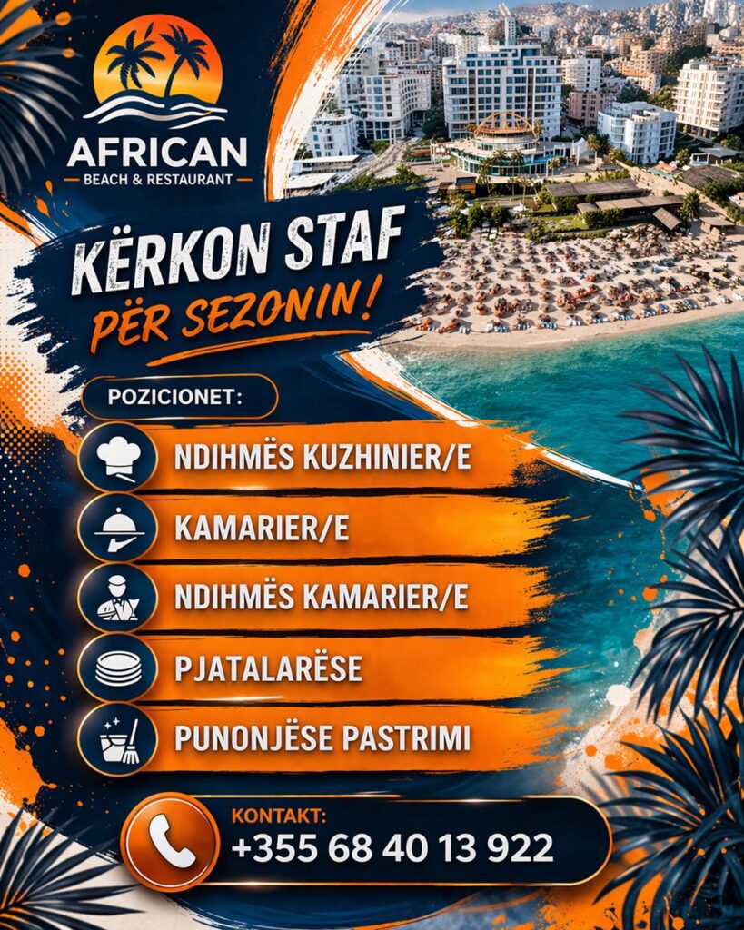 African Beach & Restaurant në Sarandë