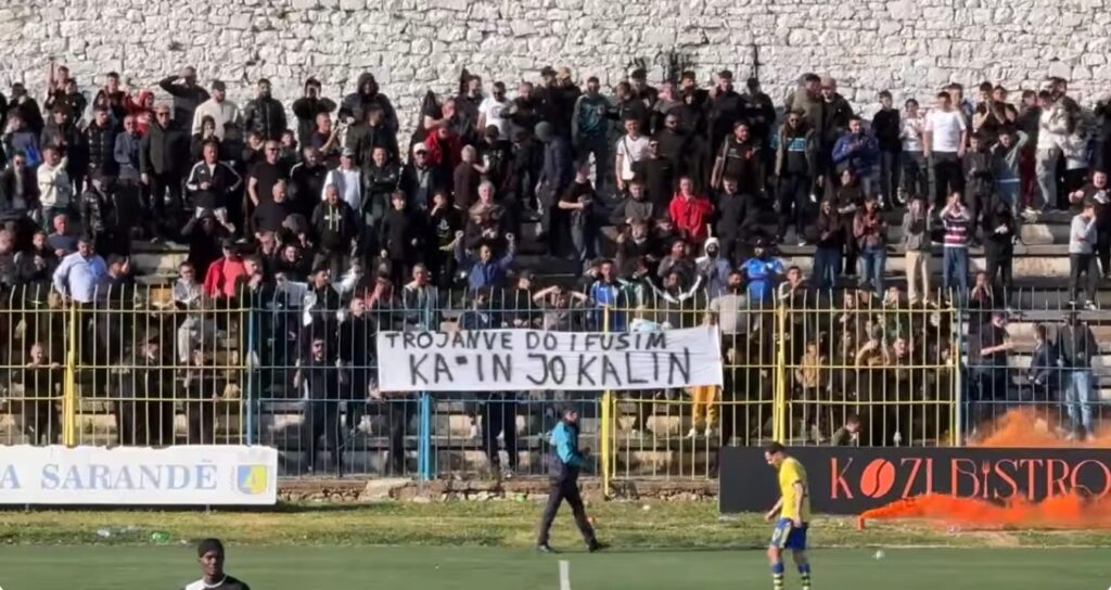 Disiplina e ashpër me KF Butrinti 5 ndeshje pa tifozë dhe gjobë 500 mijë lekë