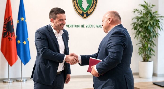 ERVIS MEHMETI Ervis Mehmeti prezantohet drejtuesi i ri i Degës Doganore në Sarandë