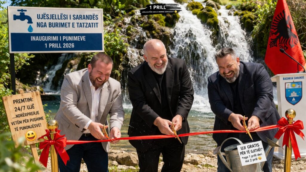 Pritet shiriti i inaugurimit të punimeve për ujësjellësin e Sarandës nga burimet e Tatzatit