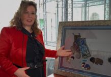 Historia frymรซzuese e Stela Skรซnderaj, artistes qรซ krijon portrete me rruaza Historia frymรซzuese e Stela Skรซnderaj, artistes qรซ krijon portrete me rruaza
