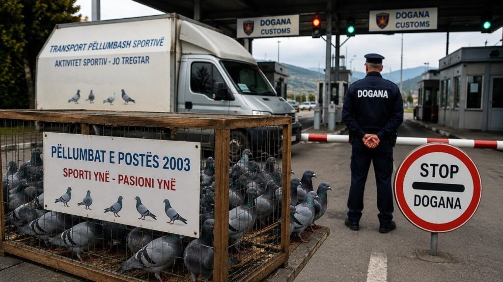 “Pëllumbat e Postës 2003” akuzojnë Fidel Ylli Na kanë bllokuar pëllumbat në doganë. 