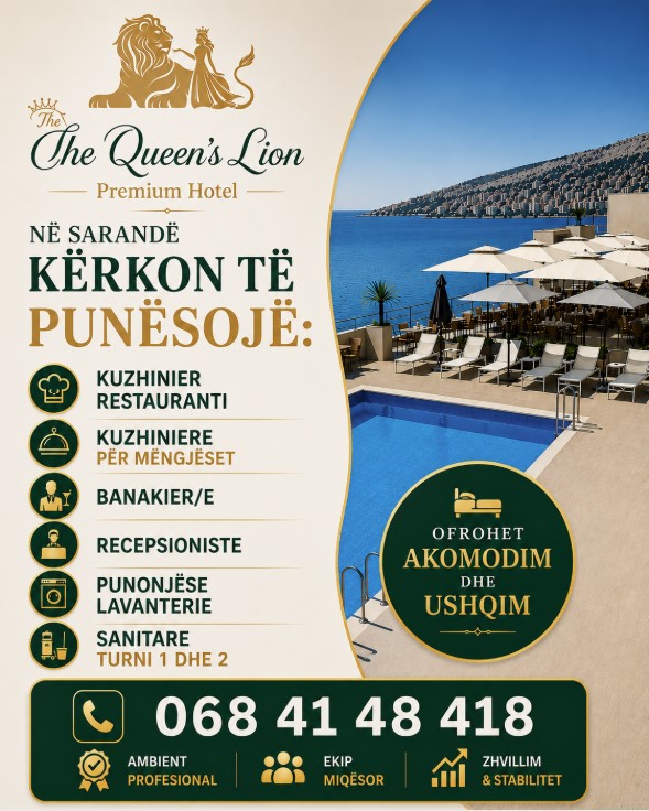 The Queen’s Lion Premium Hotel në Sarandë