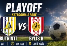 Butrinti sfidon sot Bylis B në “playoff”: një tjetër hap i vështirë drejt objektivit Butrinti sfidon sot Bylis B në “playoff”: një tjetër hap i vështirë drejt objektivit