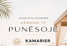 Grand Hotel Sarandë kërkon Kamarier dhe Sanitare Grand Hotel Sarandë në kuadër të zgjerimit të stafit për sezonin turistik kërkon të punësojë: - Kamarier/e - Sanitare hoteli