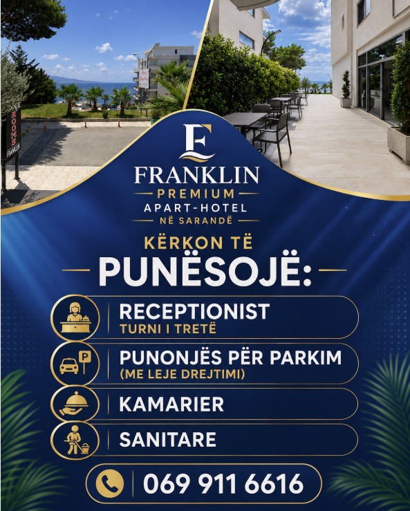 Franklin Premium Apart-Hotel në Sarandë