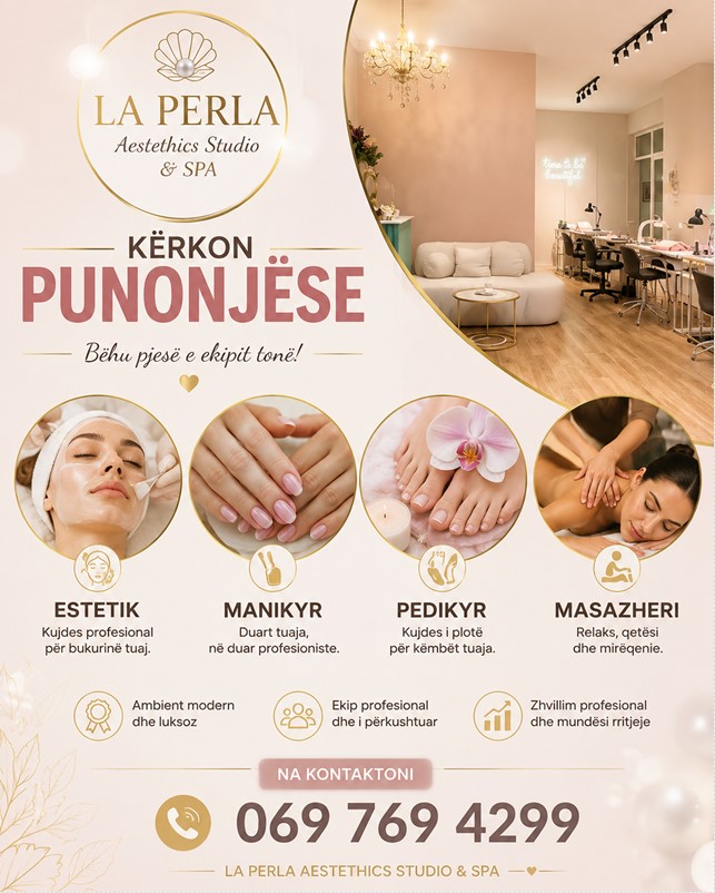 La Perla Aesthetics Studio & SPA në Sarandë