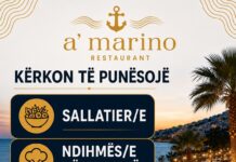 Amarino Restaurant & Hotel – Ksamil kërkon të punësojë staf. Ofrohet akomodim Amarino Restaurant & Hotel – Ksamil kërkon të punësojë: 👨🍳 Sallatier/e 👩🍳 Ndihmës/e në Kuzhinë 🍷 Ndihmës Kamarier/e