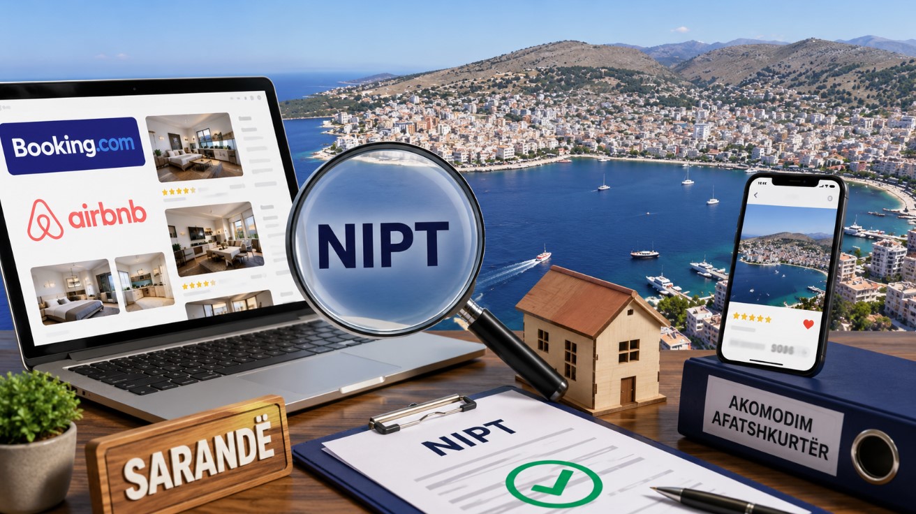 Booking dhe Airbnb me rregulla të reja apartamentet pa NIPT do të hiqen nga platformat