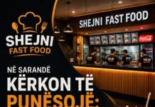 Fast Food SHEJNI në Sarandë kërkon Mjeshtër për fast food. Ofrohet akomodim Fast Food SHEJNI në Sarandë kërkon Mjeshtër për fast food. Ofrohet akomodim