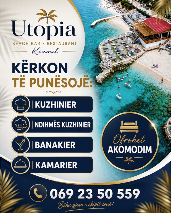 Utopia Beach Bar Ksamil 