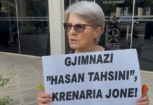 Shkëndije Sakaj: “Në ’97 ruajtëm natën gjimnazin, në 2001 donin ta bënin disko. Të anullohet vendimi Shkëndije Sakaj: “Në ’97 ruajtëm natën gjimnazin e Sarandës, në 2001 e mbrojtëm nga projekti për disko – të anulohet vendimi i Këshillit Bashkiak.