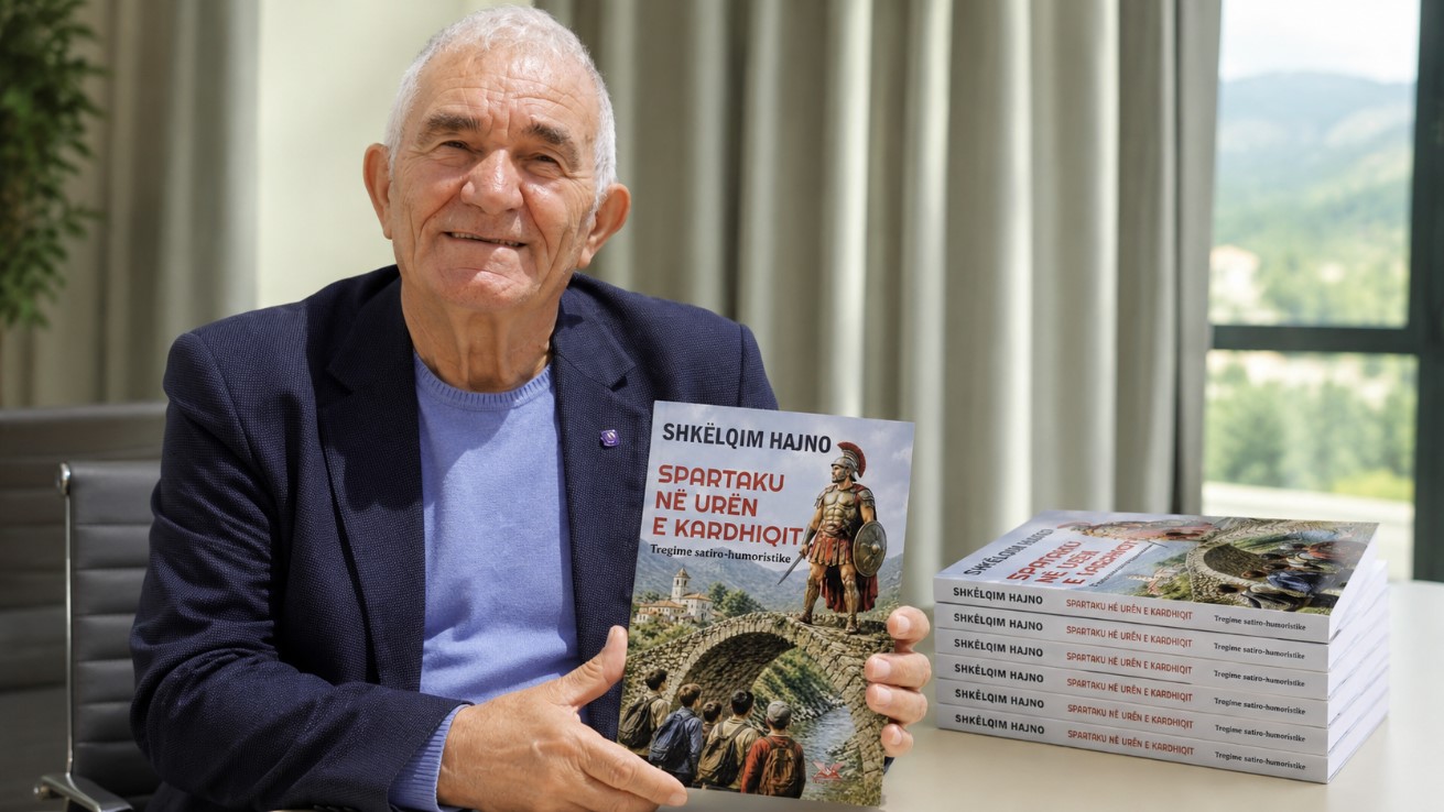 “Spartaku në Urën e Kardhiqit”, libri më i ri i gazetarit dhe publicistit Shkëlqim Hajno