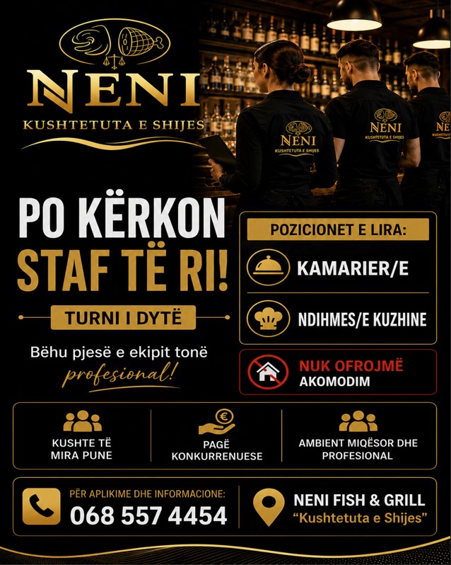 NENI Fish & Grill në Sarandë