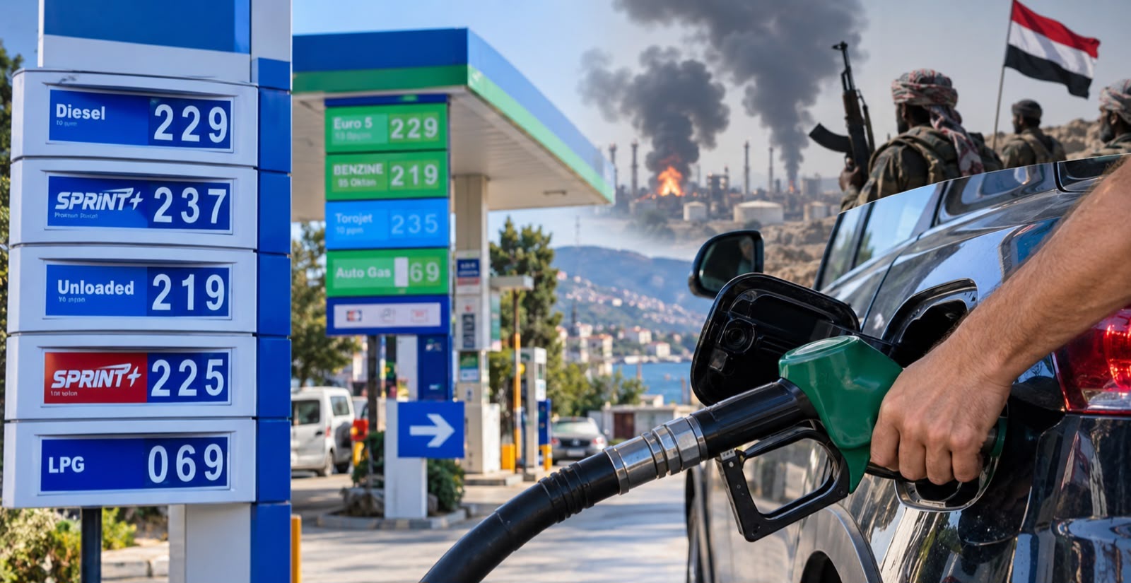 Rrebelët Huthi godasin Arabinë Saudite, rritet menjëherë çmimi i naftës edhe në Sarandë