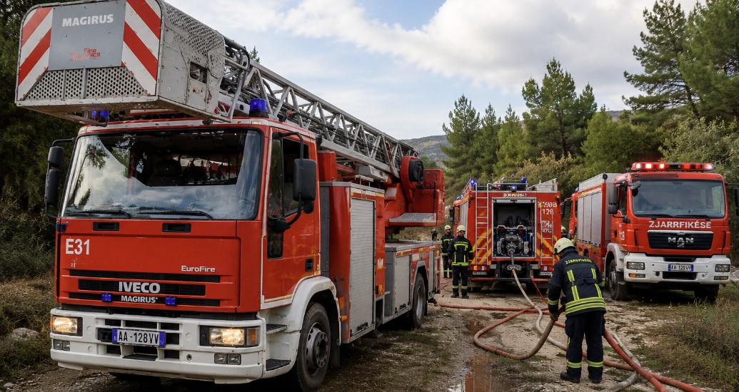 Shërbimi Zjarrfikës Sarandë njofton qytetarët se numri i emergjencës 128 është për momentin jashtë funksionit